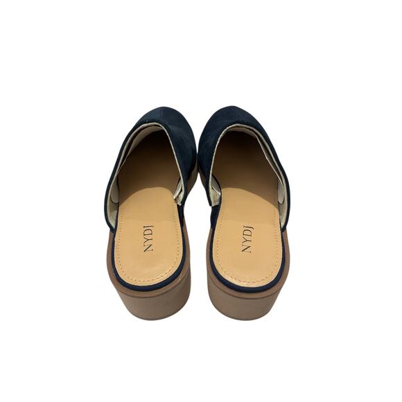 NYDJ Edmond Navy Suede Platform Wedge‎ Clogs
10M NWOT - Picture 4 of 7